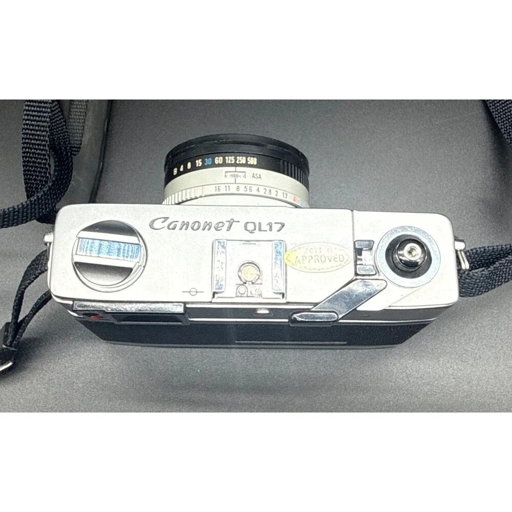 Vtg Canon Canonet QL17 G-lll QL 40mm Film Camera Rangefinder